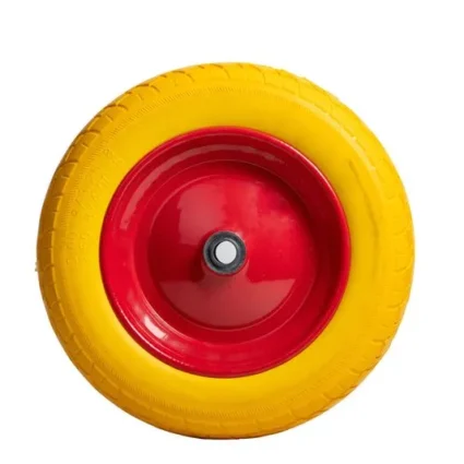 Roata roaba – spuma poliuretanica – pentru ax 14mm- 3.00-8/4.00-8 – GOSPOPRO