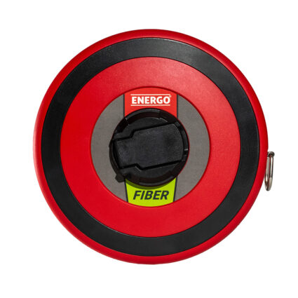 Ruleta banda fibra sticla FIBER 3S L-30 m latime 12.5 mm carcasa inchisa si manivela