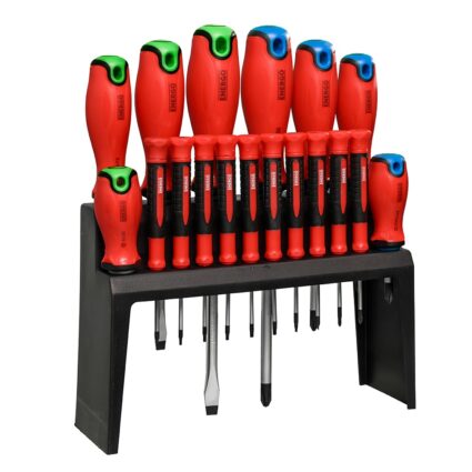 Set surubelnite standard profil PH SL/dreapta TX EASY DRIVE tija CrV maner bimaterial 18 piese