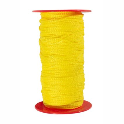 Sfoara zidarie D-1.7 mm L-100 m SAZ-E din polipropilena 8 fire galbena rola plastic