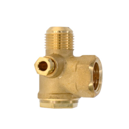 Supapa de sens din alama 27V cu filet exterior 1/2″ si interior 1/2″