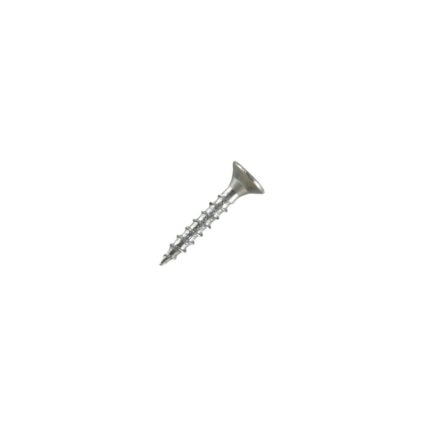 Surub autofiletant lemn SA-CI cap inecat PZ2 D-3.5mm L-18mm DIN7505 zincat-alb ZZ