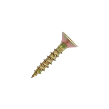 Surub autofiletant lemn SA-CI cap inecat PZ1 D-2.5mm L-14mm DIN7505 zincat-galben