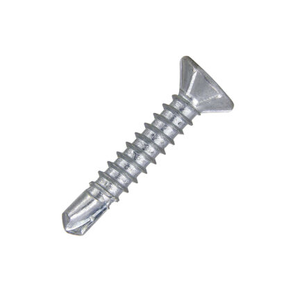 Surub autoforant PVC cap inecat PH2 D-3.9mm L-38mm vf-3mm DIN7504 zincat alb
