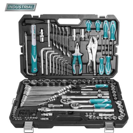 TOTAL – TRUSA DE SCULE – 142 PIESE (INDUSTRIAL) – TOTAL-MK