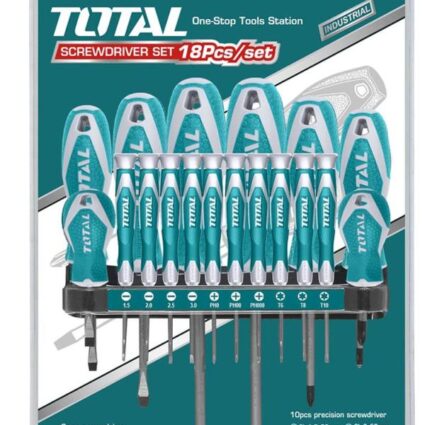 Set 18 Surubelnite – Cr-V (Industrial) – Total