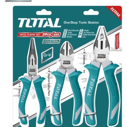 SET CLESTI 3 BUC – 8 ” PATENT UNIVERSAL, 6 ” CLESTE CU VARF ASCUTIT, 6 ” CLESTE TAIETOR – CR – TOTAL