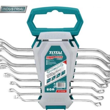 Set 8 Chei Inelare Cu Cot – 6-22Mm (Industrial) – Total
