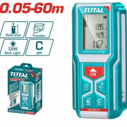 APARAT LASER PENTRU MASURARE DISTANTA, INTERVAL DE MASURE 0.05-60m – TOTAL