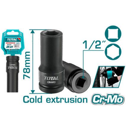 Cheie Tubulara De Impact – 14X78Mm – Total