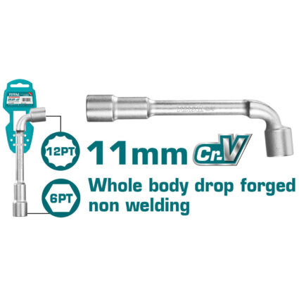 Cheie Tubulara Tip L – 11Mm (Industrial) – Total