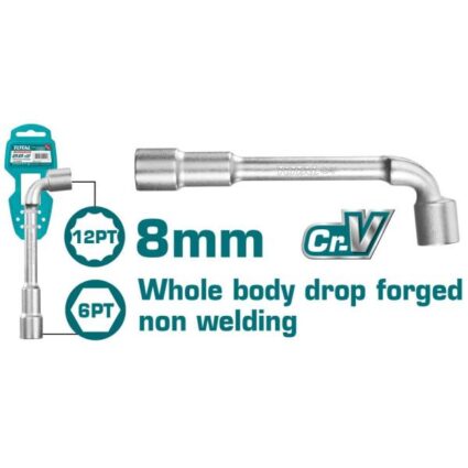 Cheie Tubulara Tip L – 8Mm (Industrial) – Total
