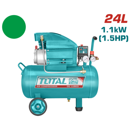 Compresor Aer – 24L – 8 Bar – 1100W – Total