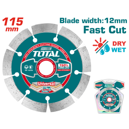 TOTAL – DISC DEBITARE BETON – 115MM (INDUSTRIAL)