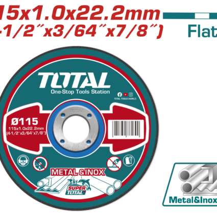 DISC DEBITARE METAL – 115MM – TOTAL – 115mm – TAC2101151