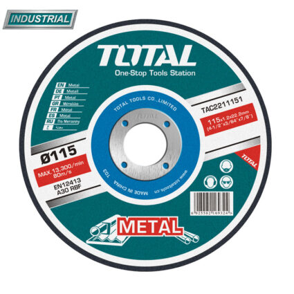 DISC DEBITARE METAL – 115MM – TOTAL