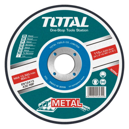 DISC DEBITARE METAL – 125MM – TOTAL