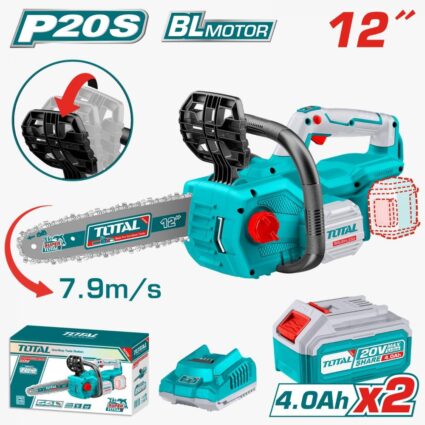 Drujba 12”- Li-Ion 20V (Include 2 Acumulatori, 1 Incarcator) – Total, Brushless