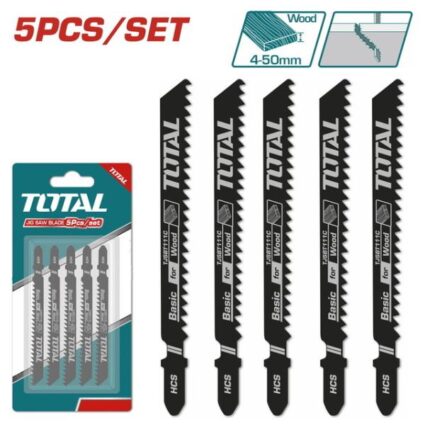 Set Lame Fierastrau Pendular Pentru Lemn 74Mm 8Tpi – 5 Buc – Total