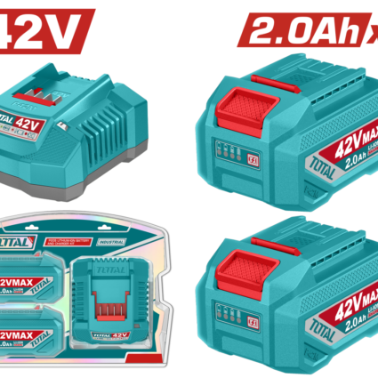 KIT 2 BATERII SI INCARCATOR – 42V – 2.0Ah – TOTAL