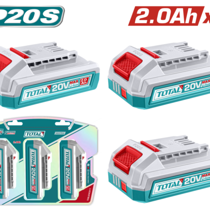 KIT 3 BATERII 20V – 2.0Ah – TOTAL
