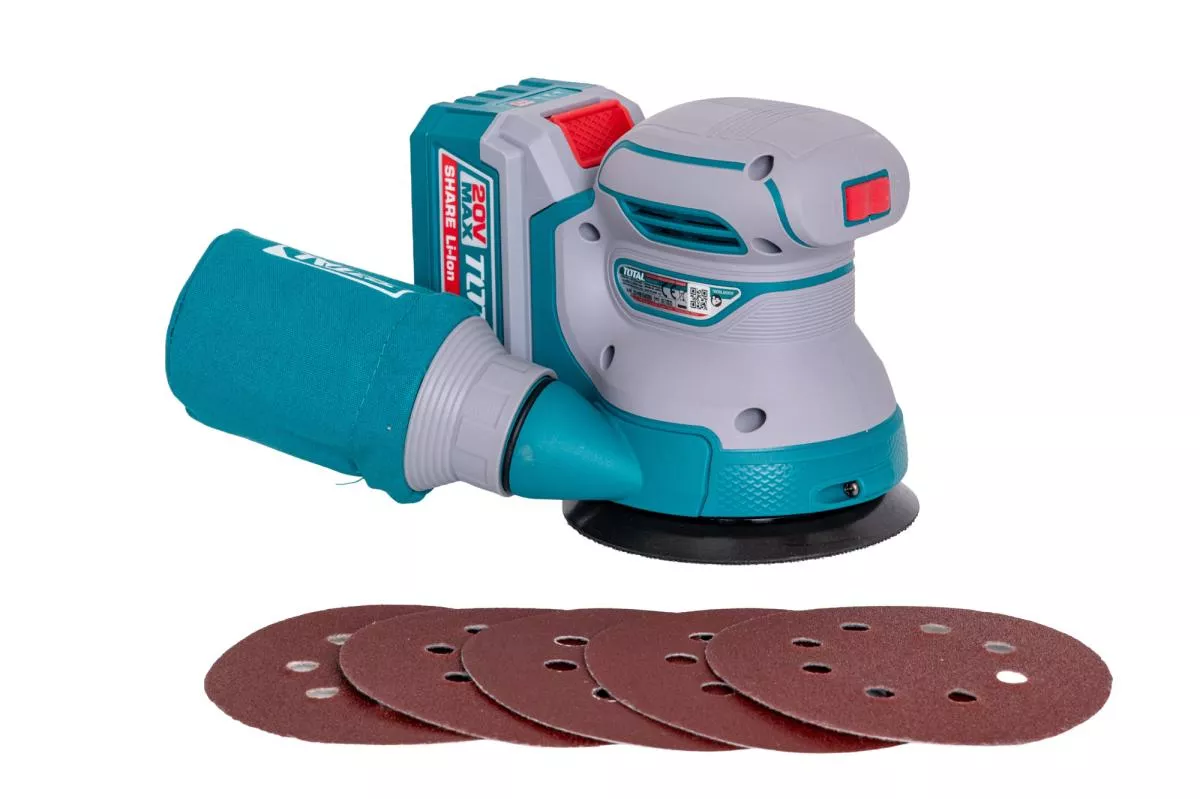 KIT COMBO 20V - 4.0Ah - FIERASTRAU CIRCULAR, SLEFUITOR , MASINA DE GAURIT CU IMPACT (INCLUDE - TOTAL, Brushless - imagine 4