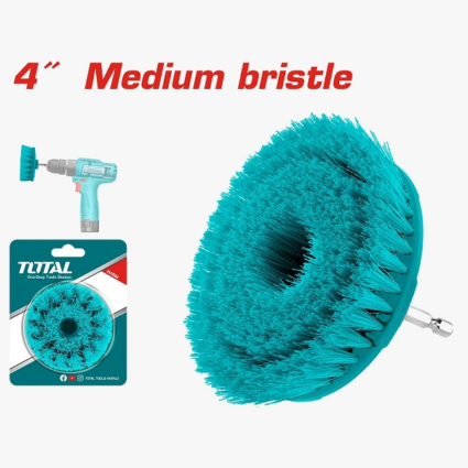Perie Duritate Medie 4” Pentru Pardoseli, Gresie, Faianta – Total