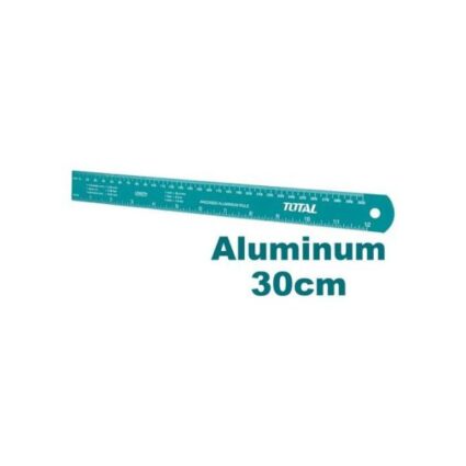 RIGLA DIN ALUMINIU – 30CM – TOTAL