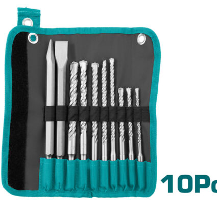 Set 10 Piese Sds Plus Dalta, Spitz Si Burghie – Total