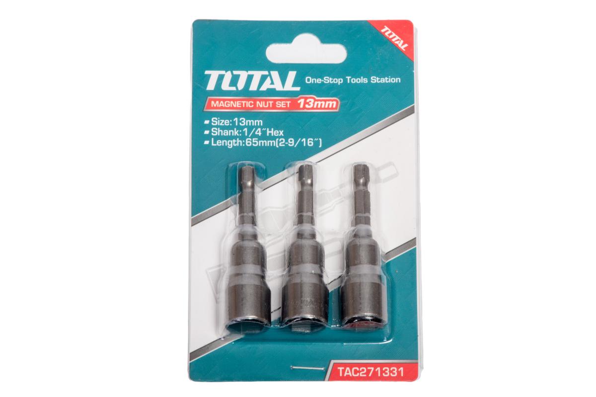 SET 3 CHEI 13MM -1/4" HEX - 65MM - TOTAL
