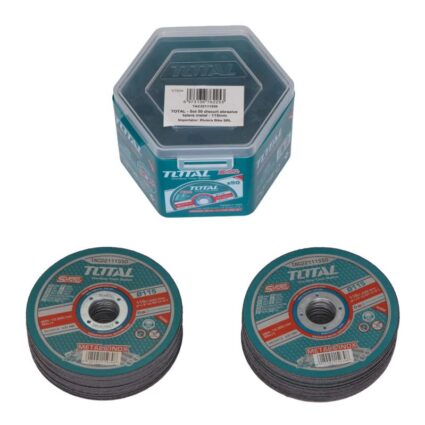 SET 50 DISCURI ABRAZIVE TAIERE METAL – 115MM – TOTAL