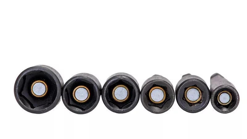 Set 6 Chei -1/4" Hex - 65Mm - Total - imagine 3