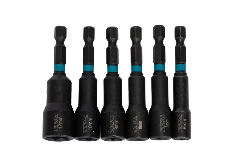 Set 6 Chei -1/4" Hex - 65Mm - Total