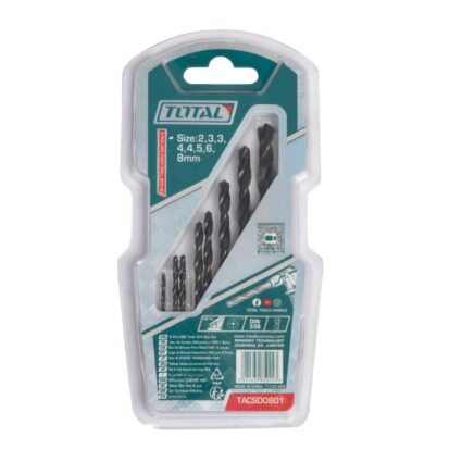 SET BURGHIE PENTRU METAL HSS: 8 BUC – TOTAL