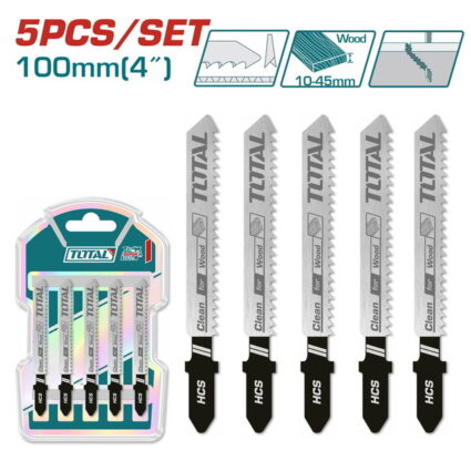 Set Lame Fierastrau Pendular – Lemn 74Mm – 5 Buc – Total