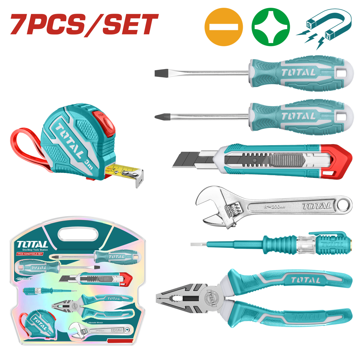 SET UNELTE DE MANA 7 PIESE - TOTAL