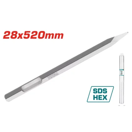 Spit Cu Prindere Hex – 28X520Mm – Total