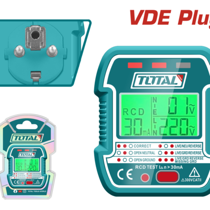 Stecher Tester Vde, Ecran Lcd – Total