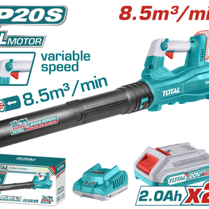 SUFLANTA – 8.5M3/MIN – LI-ION – 20V (INCLUDE 2 ACUMULATORI SI 1 INCARCATOR) – TOTAL