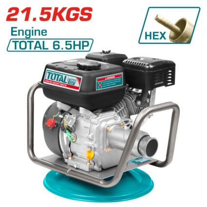 VIBRATOR DE BETON PE BENZINA – 4800W PRINDERE HEX – TOTAL