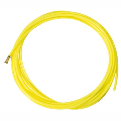 Tub ghidare sarma sudura aluminiu MIG-MAG diametre 1.2-1.6 mm L-5 m galben teflon pentru pistolet