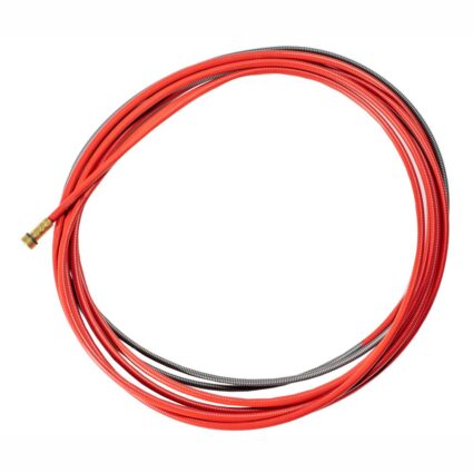 Tub ghidare sarma sudura otel MIG-MAG diametre 1.0-1.2 mm L-5 m rosu pentru pistolet