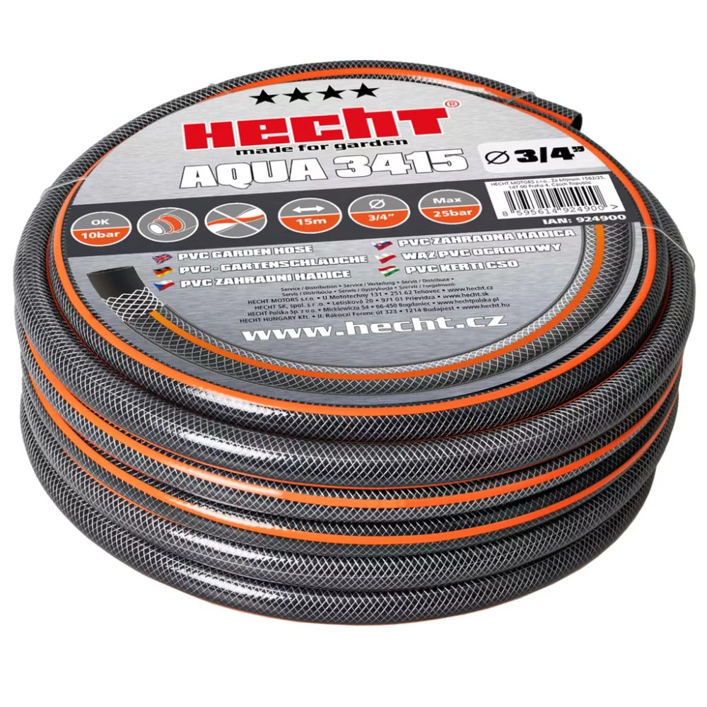 Furtun de gradina 3/4″ 15m – HECHT