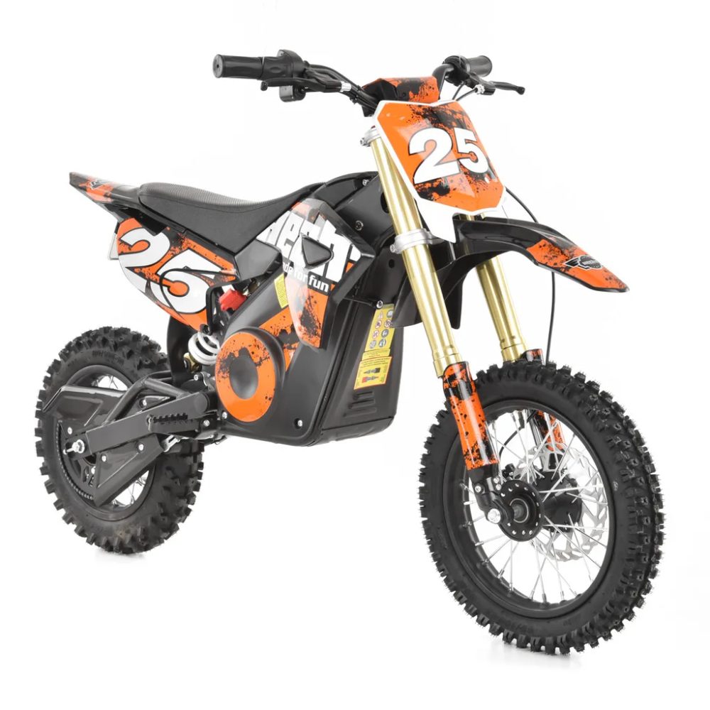 Motocicleta electrică Off Road ACCU 36V, 1000W, 36 – HECHT 59100ORANGE
