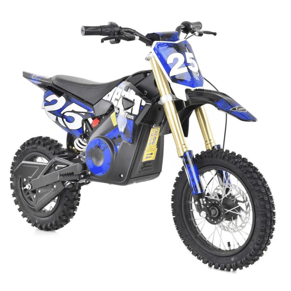 Motocicleta electrică Off Road ACCU 36V, 1000W, 36 – HECHT 59100BLUE