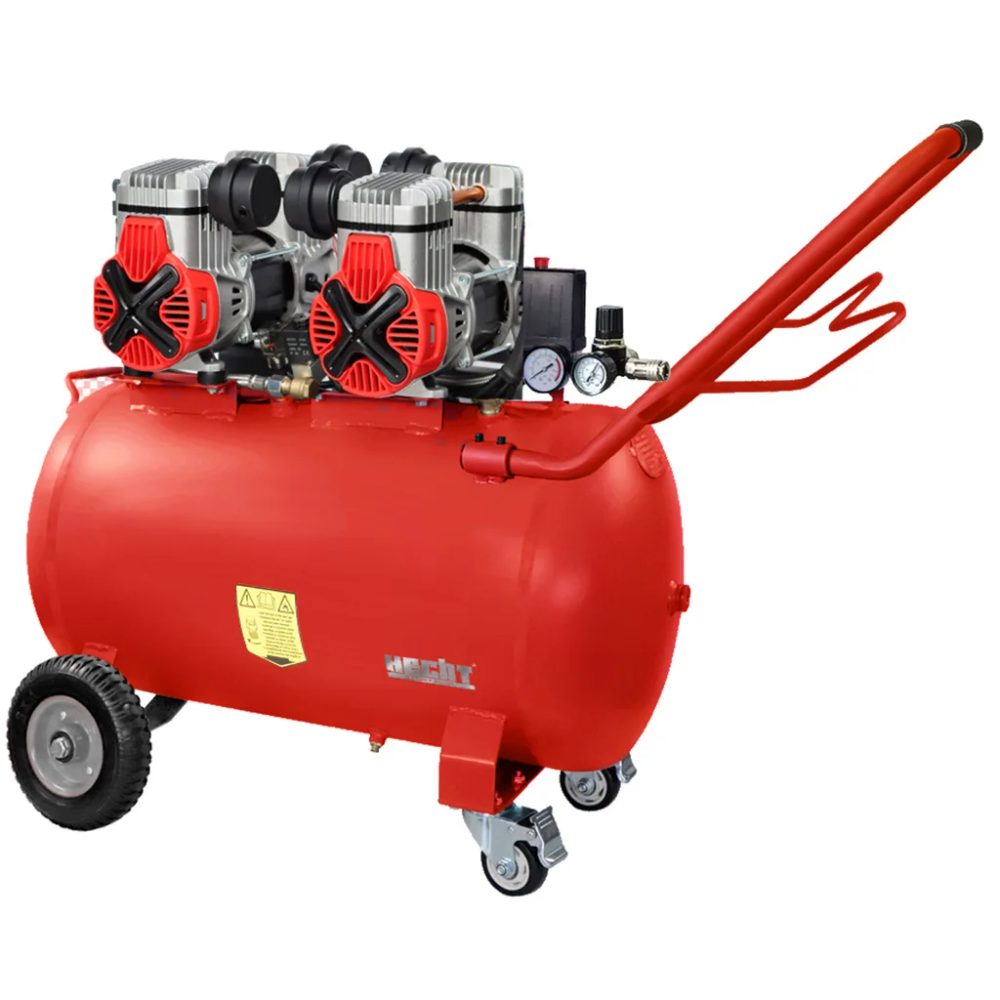 Compresor fara ulei silentios 100L 3.0kW 230V, 3000W, 2850rpm – HECHT 2084