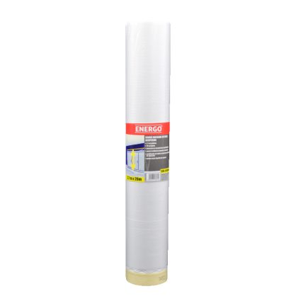 Banda mascare adeziva BMA 2720 cu folie de acoperire transparenta 2.7x20m
