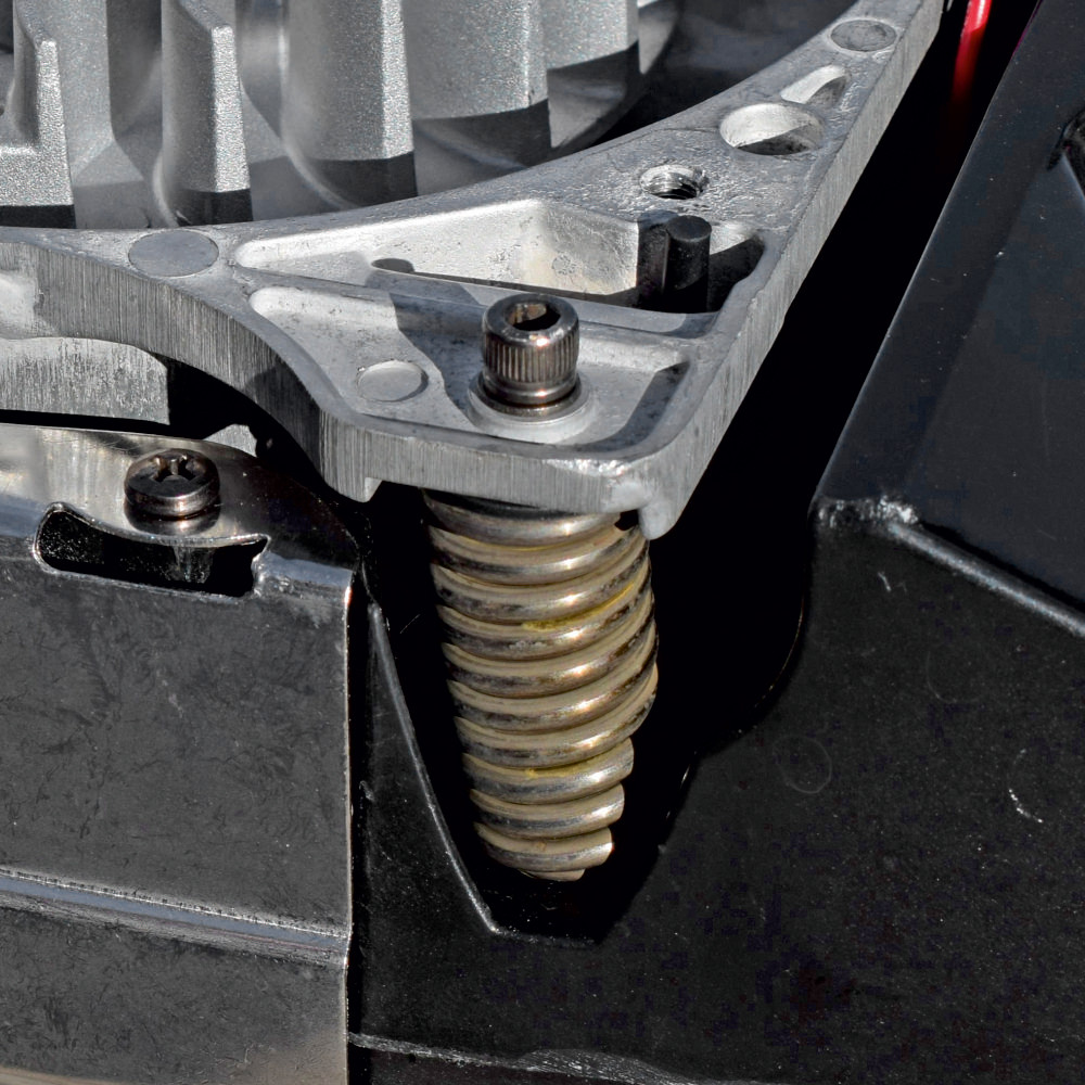 Debitator manual cu motor termic GT 7208S disc 350x25.4/20 mm h-125 mm benzina amestec 4.8 CP 3.5 kW - imagine 15