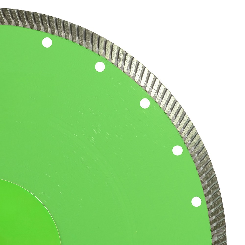 Disc diamantat taiere CERAMIC TURBO 5S 350x30 mm (25,4 mm) GL sector continuu- turbo gresie/faianta-portelan ceramica-dura marmura granit - imagine 3