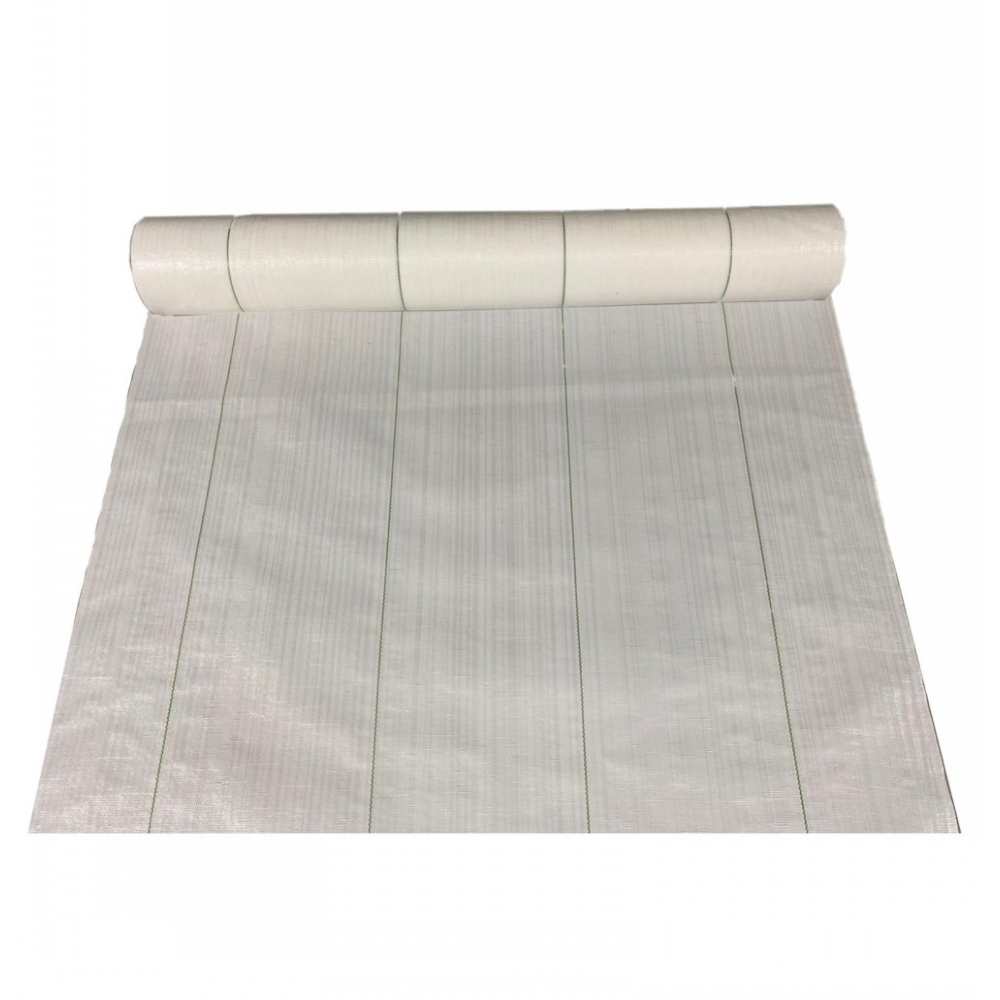 Folie agrotextil antiburuieni 1x50 m 100 gr/mp alba - imagine 2